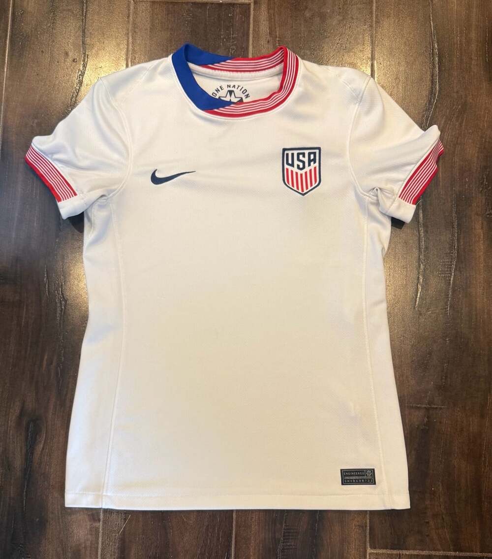 Nike USWNT Soccer Jersey Size XS 2024 Home White FJ4328-100